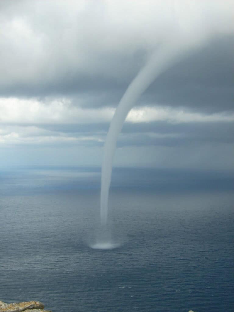 Waterspout near Cap de Formentor, Mallorca 2006-09-25