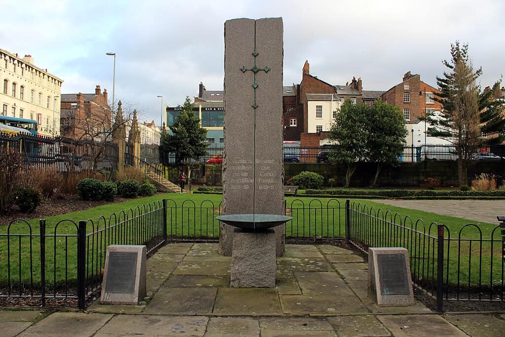 Great Famine memorial, St Luke's