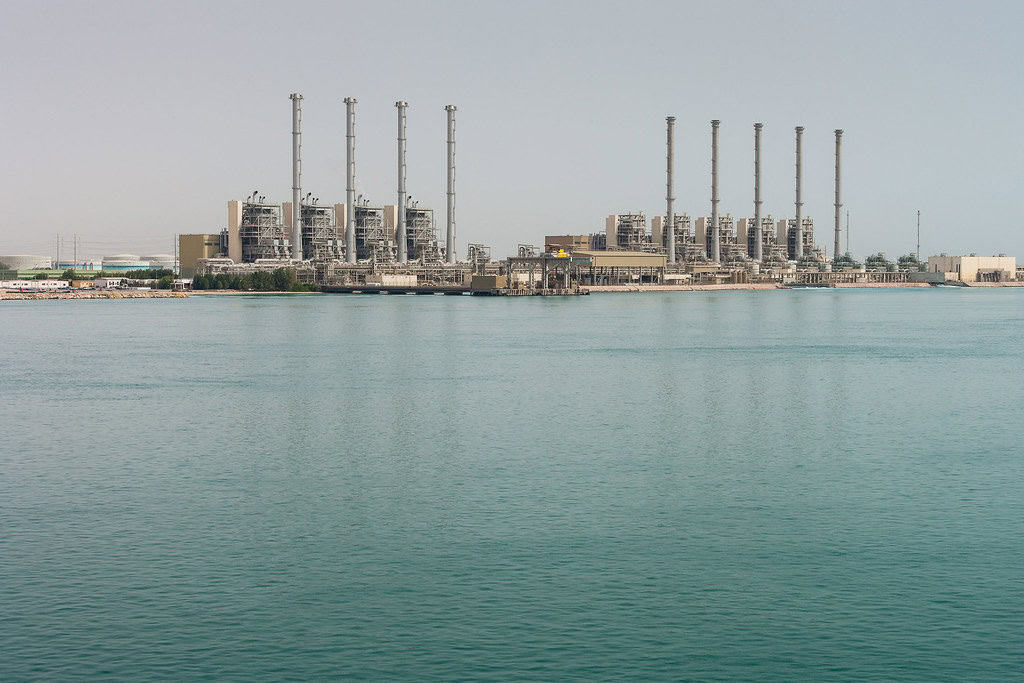 Desalination plant. 