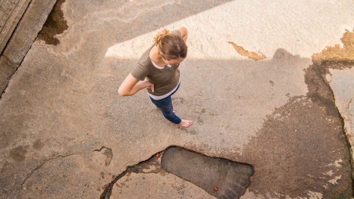 Ancient Human Footprints Found in U.S. Desert