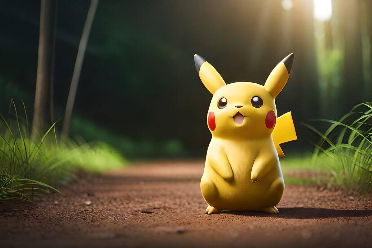 ai generated, pikachu, pokemon, pokeball, character, anime, manga, games, pikachu, pikachu, pikachu, pikachu, pikachu