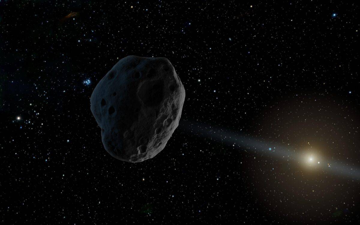 2018 LA asteroid