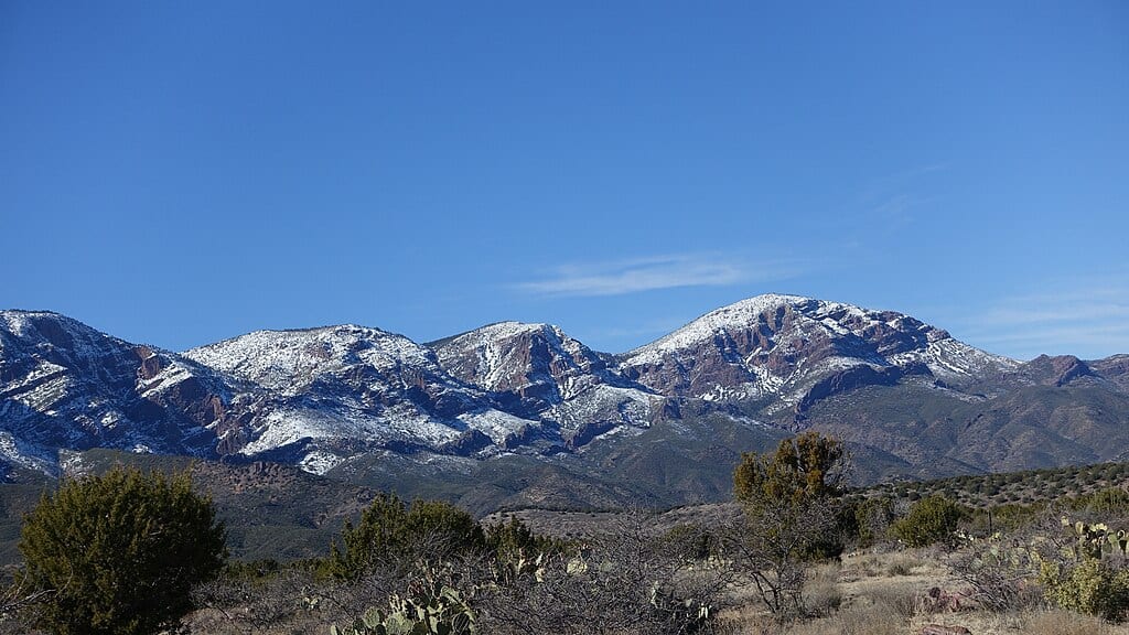 Mazatzal Wilderness Barnhardt Trail Entrance Tonto National Forest just south of Payson Arizona
