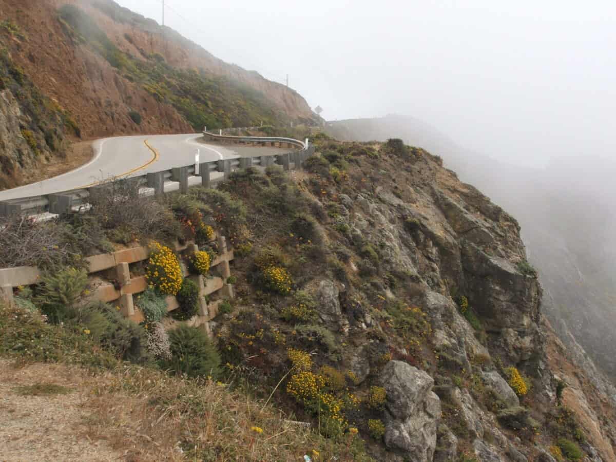 Big Sur’s Coastal Cliff