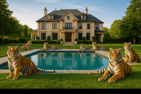 Nevada Man Arrested After 7 &lsquo;Emotional Support&rsquo; Tigers Were Found in His Home