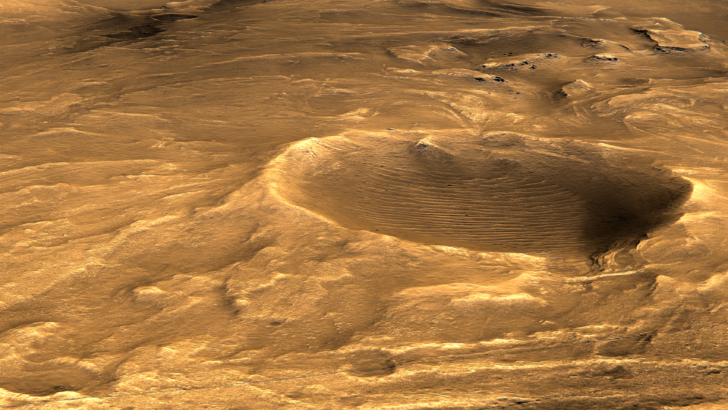 Could This Crater on Mars Once Held Life?