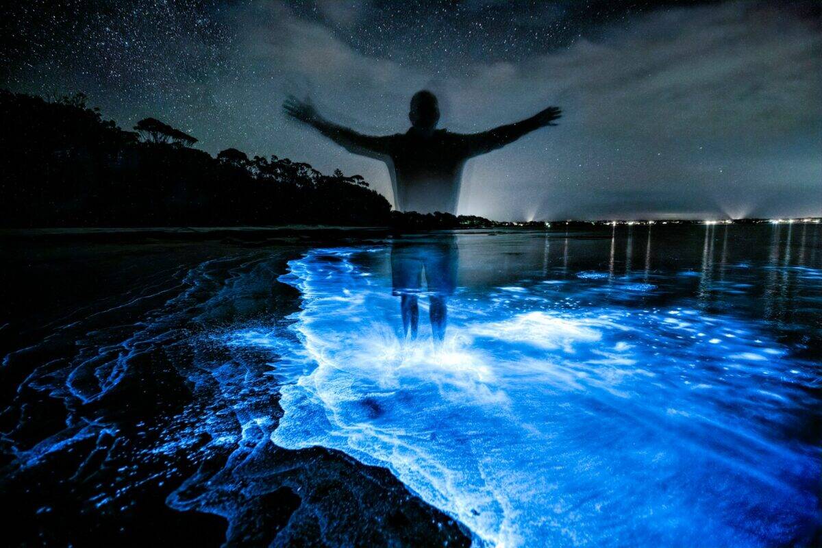 calm water