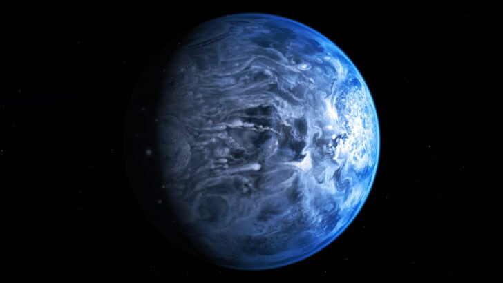 This Planet Rains Liquid Glass Sideways