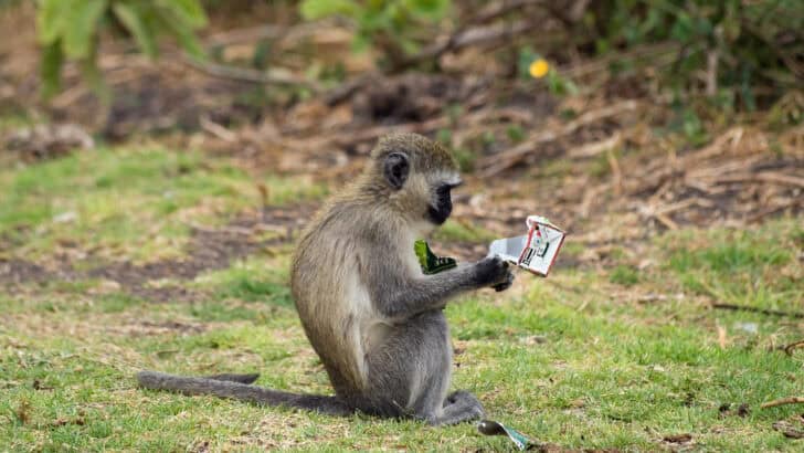 What Makes Vervet Monkeys a Pest in Some Tourist Areas?