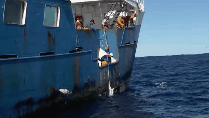 Greenpeace Saves Endangered Sharks From 20km Death Trap
