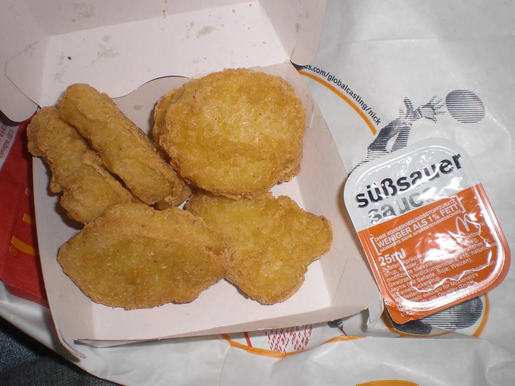 Chicken nuggets.