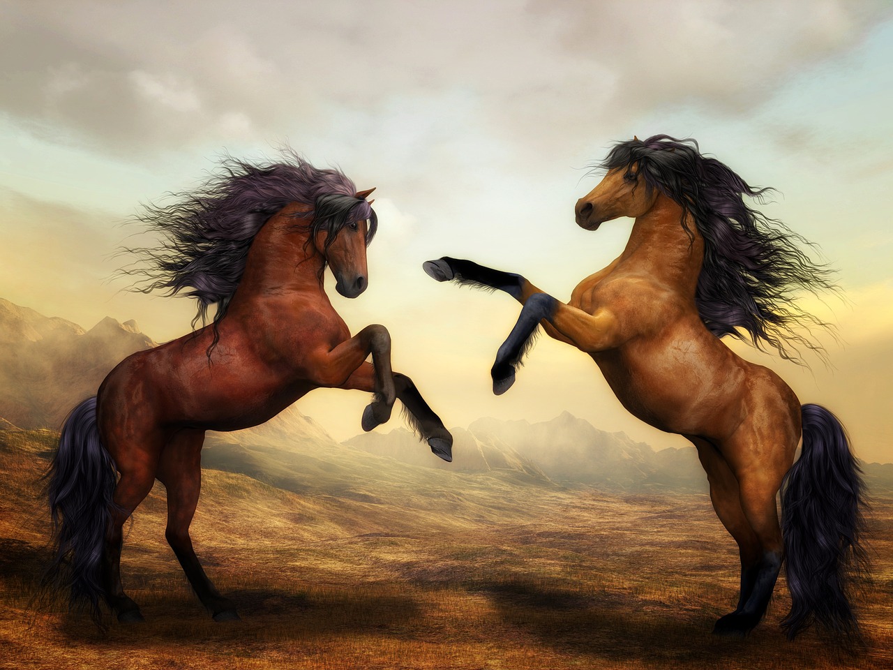 Mustangs - Wild Heritage, Domestic Challenges (image credits: pixabay)