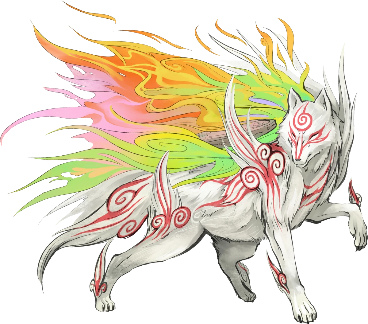 The Divine Caster - Amaterasu from Okami (Image Credits: Amaterasu from Okami: Wiki Fandom)