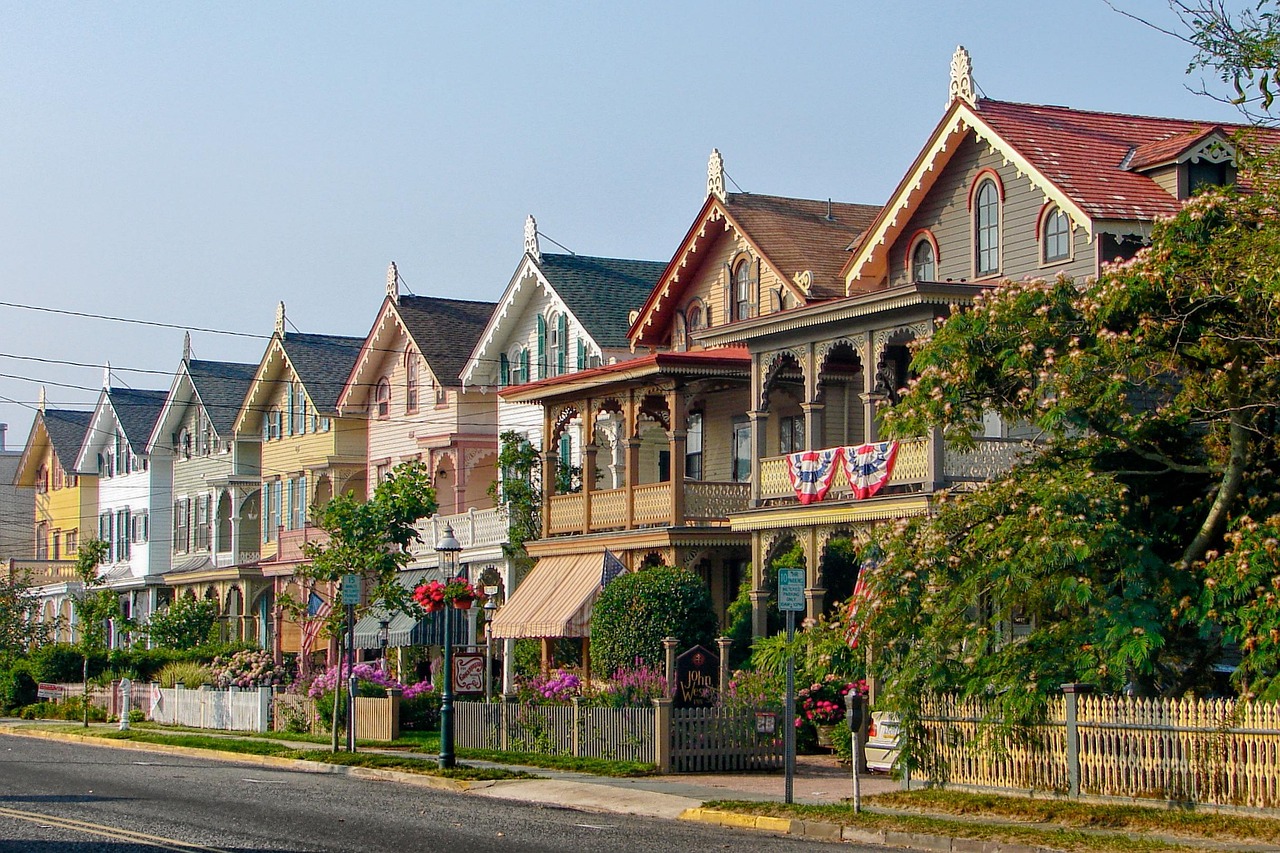Cape May, New Jersey - Victorian Splendor by the Sea (Image Credits: Pixabay)