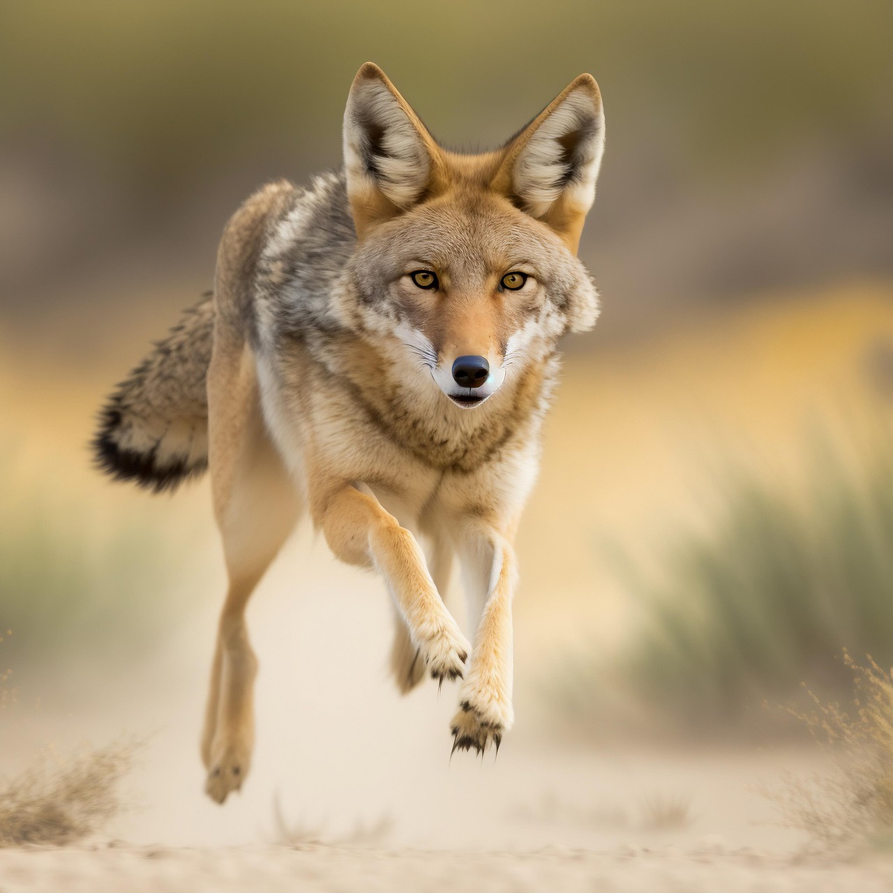 Coyote: The Desert Trickster (Image Credits: Pixabay)