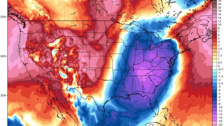 Eastern US Braces for Arctic Onslaught: Multiple Cold Waves Bring Snow and Freezes to Unexpected Areas