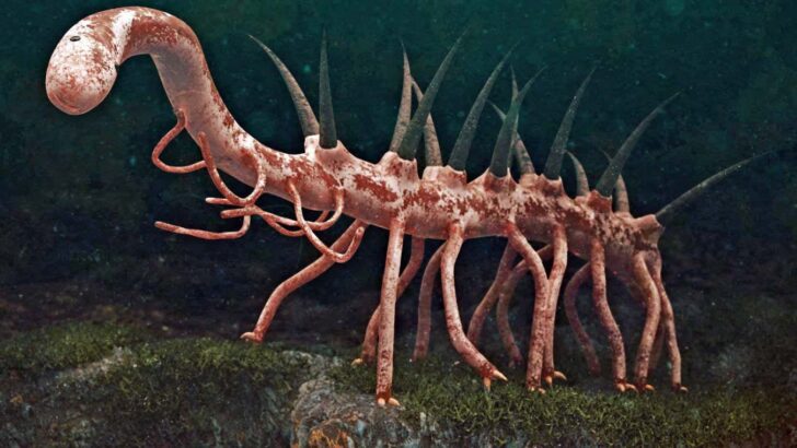 Fossil Discovery May Solve Mystery of what one of the Weirdest-ever Animals Ate