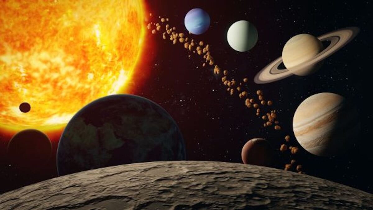 What is below Earth, since space is present in every direction?