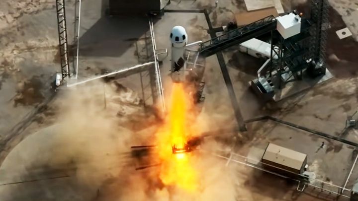 Six Passengers Gear Up for Blue Origin’s New Shepard NS-38 Liftoff