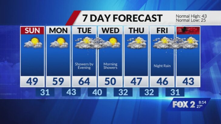 St. Louis Ready for Crisp Sunshine Saturday Before Steady Warm-Up
