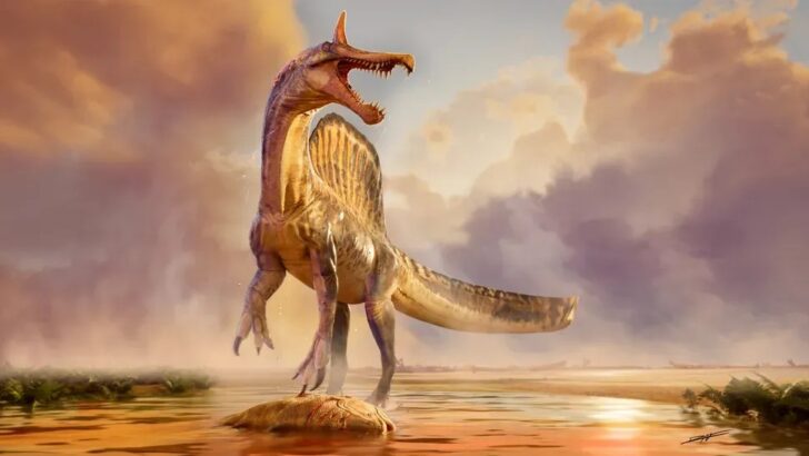95-Million-Year-Old Spinosaurus with Scimitar-Shaped Head Crest Stalked the Sahara’s Rivers Like a Hell Heron