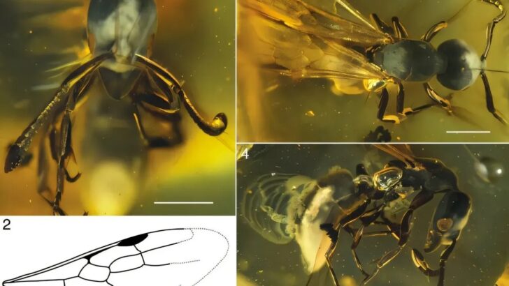 35-Million-Year-Old Ant Queen Frozen in Amber Rewrites History