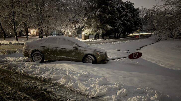 Snowfall of Up to Seven Inches Slams the DC Region