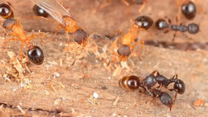 This Parasitic Ant Species Only has Queens and They Clone Themselves to Hijack Other Ant Colonies