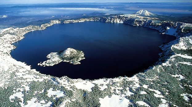 Why Does Crater Lake Look So Deep and Blue?