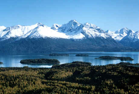 #17 - Lake Clark, Alaska: Glacier Milk in a Volcanic Bowl 